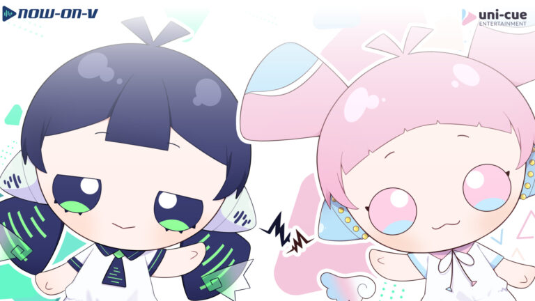 uni-cue・Now-on-V公式マスコットがついに登場！！